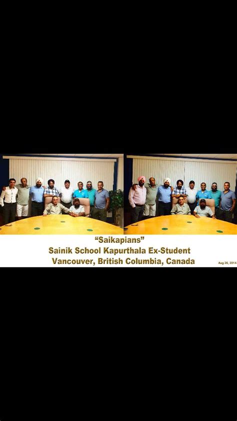 Sainik School Kapurthala Ex Students Vancouver Alumni Association
