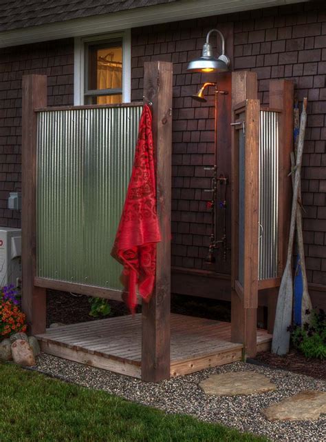Ducha Al Aire Libre Ideas 10 1 Diseño Kindesign Outdoor Bathrooms Outdoor Rooms Outdoor Living