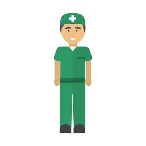 Premium Vector Hospital Doctor Icon Image