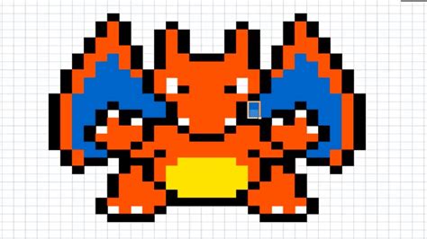 Handmade Pixel Art How To Draw Charizard Pixelart Pokemon Sprites