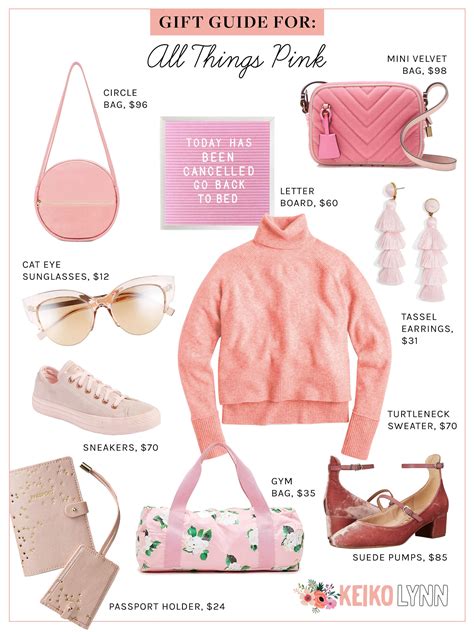 T Guide For All Things Pink Millennial Pink T Ideas Keiko Lynn