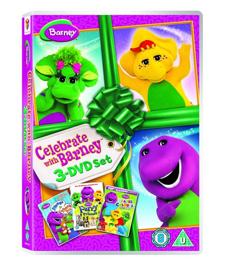 Barney Celebrate With Barney 3 Discs Dvd C U 5034217411514 Ebay