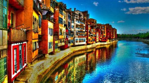 Italy Landscape City House Building Colorful Water Wallpapers Hd Desktop And Mobile