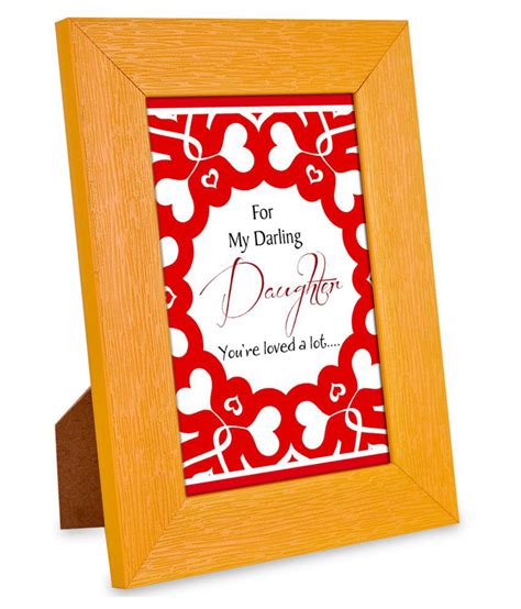 For My Darling Daughter Wallet And Quotation Frame Hamper Buy Online At Best Price In India