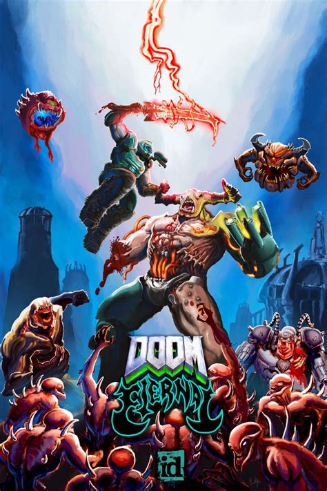 Doom Eternal Fan Art Doom Demons Doom Game Doom Videogame