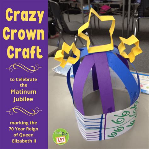 Make A Crazy Crown Craft Teachkidsart