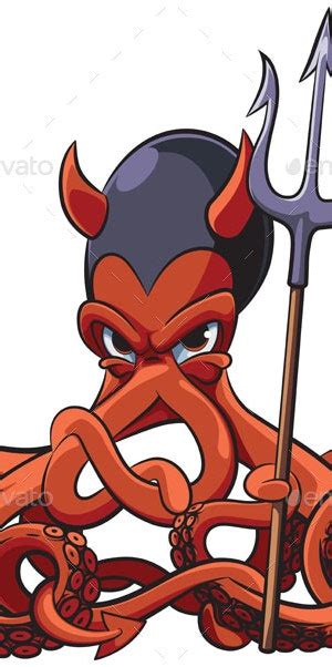 Octopus The Devil By Busja Graphicriver