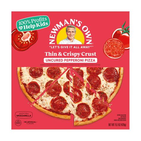 Newmans Own Thin And Crispy Uncured Pepperoni Pizza Shop Pizza At H E B