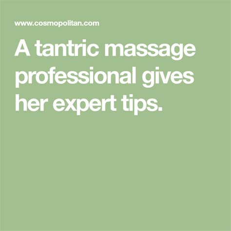 Things You Need To Know About How To Give A Tantric Massage