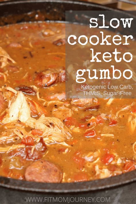 Keto Gumbo Slow Cooker Thms Low Carb Paleo Ketogenic