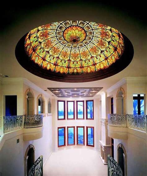The Splendor Of Dome Skylights Spectacular Ceiling Decoration Ideas