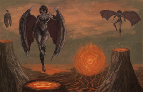 Fantasy Demon Hd Wallpaper Background Image 2288x1479