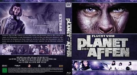 Flucht Vom Planet Der Affen De Custom Blu Ray Cover Dvdcover Com