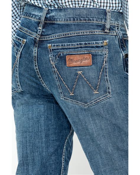 Wrangler Retro Mens Layton Slim Fit Bootcut Jeans Sheplers