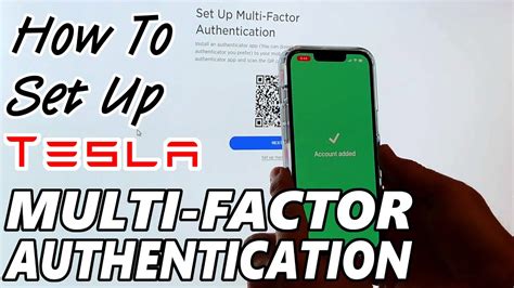 Tesla How To Set Up Multi Factor Authentication Youtube