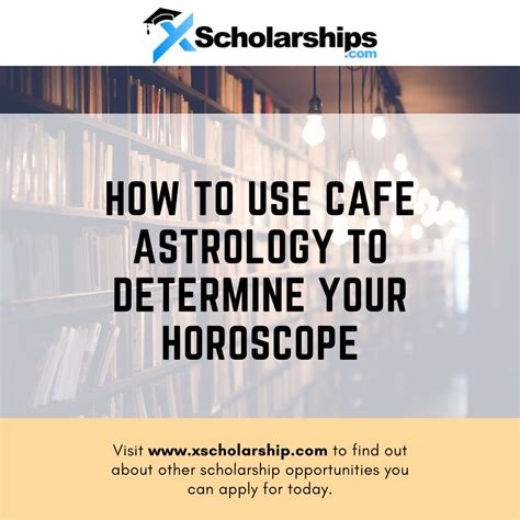How To Use Cafe Astrology To Determine Your Horoscope Xscholarship