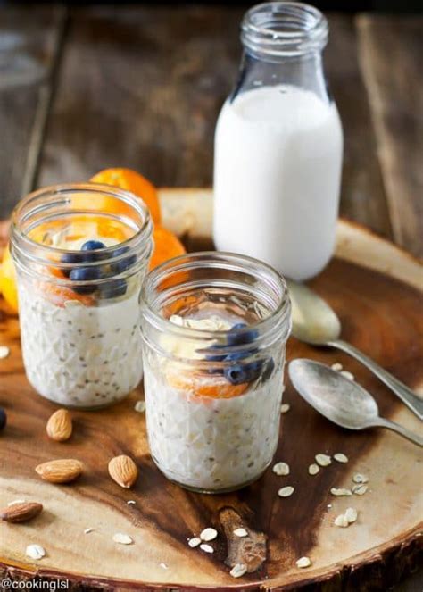 Chia Almond Overnight Oats Cooking Lsl
