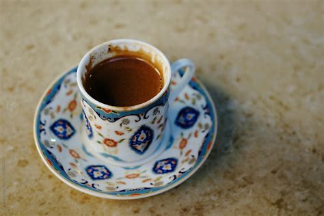 Cup Of Turkish Coffee By Stocksy Contributor EASY 2 SHOOT Stocksy