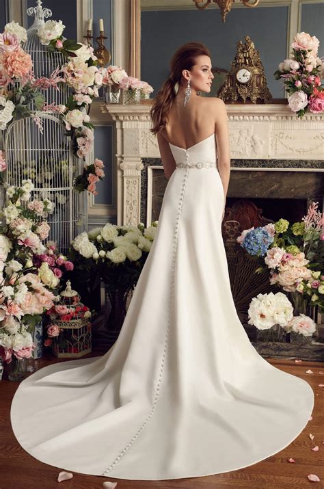 Sweetheart Satin Wedding Dress Style 2170 Mikaella Bridal
