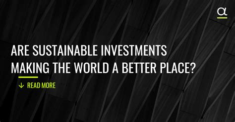 Sustainable Investments Are Becoming The Standard Yet The Un