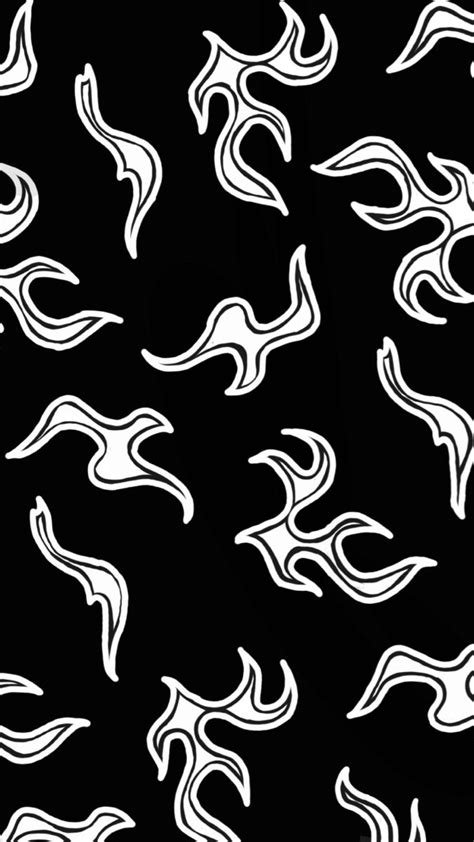 Search your top hd images for your phone, desktop or website. Flames recolored!!!! in 2020 | Cute patterns wallpaper ...