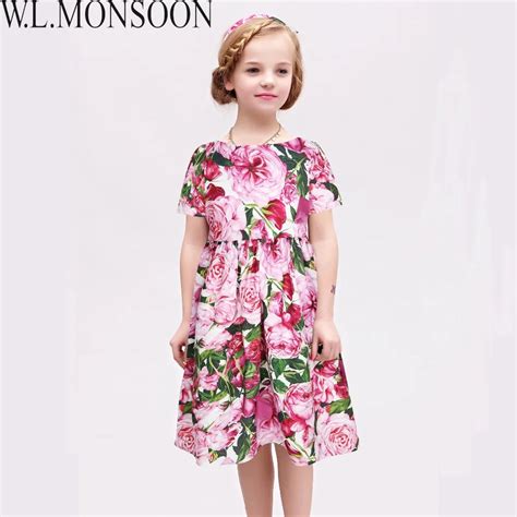 Buy Wlmonsoon Kids Dresses For Girls Clothes 2018