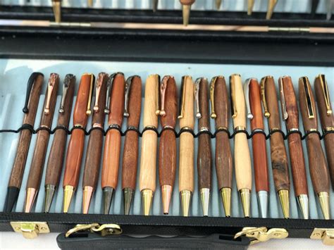 Wood turned pens. | Etsy