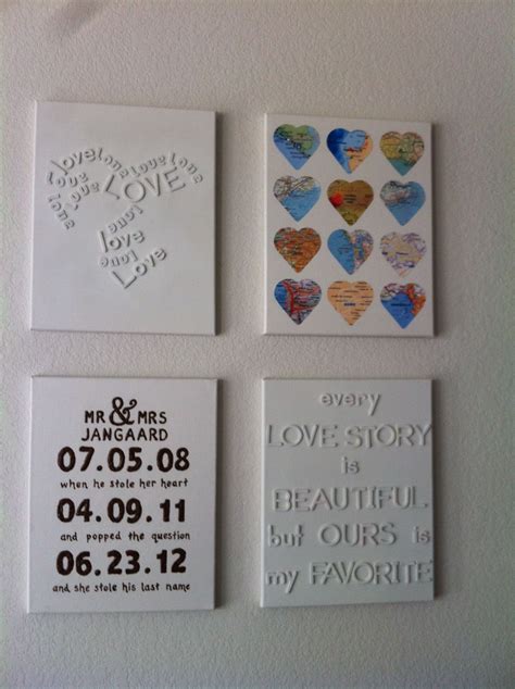Take Multiple Diy Canvas Ideas And Put Them Together Canvas Projects