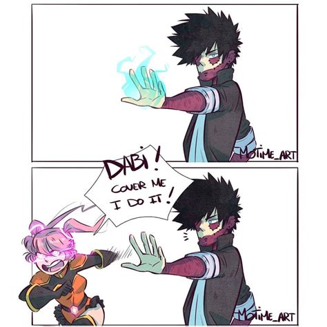 A Little Story Between Dabi And Mitsuyo 😗 Hope You Are