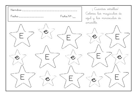 Grafomotricidad Trabajar La Letra E