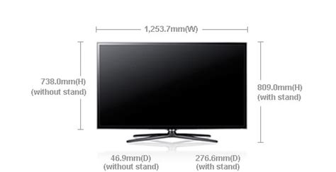 Samsung Ua55es6000 55 Multi System 3d Led Smart Tv 110 220 240 Volts
