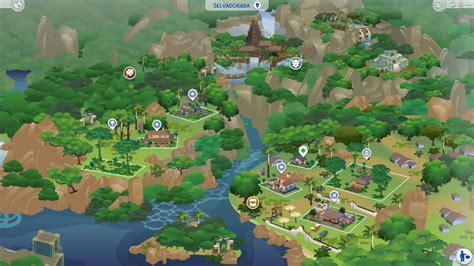 The Sims 4 Jungle Adventure Selvadorada Overview