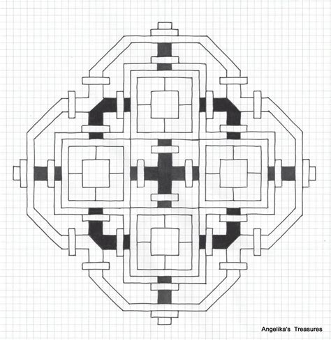 Graph Paper Art Made By Myself Geometric Shapes Drawing Geometric