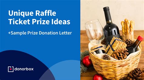 Raffle Ticket Prizes 15 Unique Ideas Sample Donation Letter