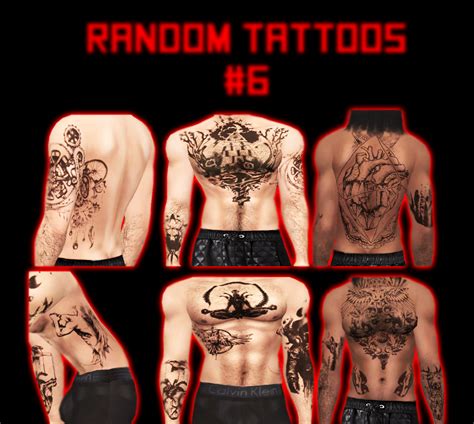 Sims 4 Ccs The Best Tattoos By Streetxsims