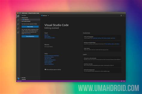 Cara Install Visual Studio Code Di Ubuntu Dan Mint Via Terminal Umahdroid