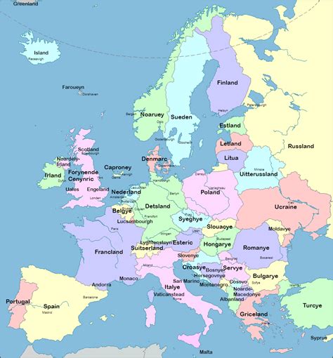 28 Europe Map With Major Cities Maps Online For You