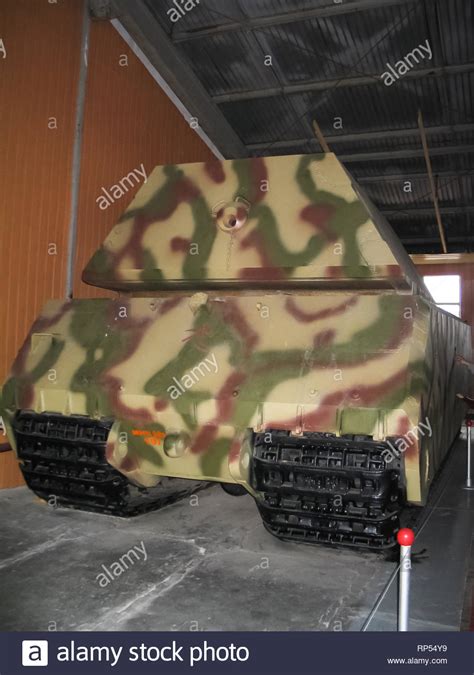 Kubinka Russia June 12 2011 Museum Of Armored Vehicles Under The