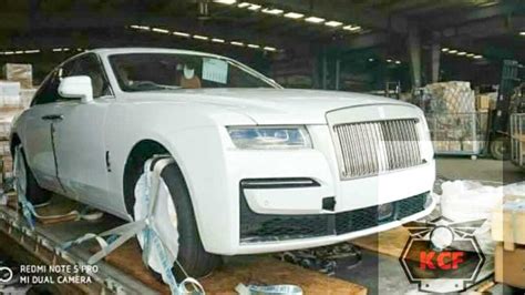 2021 Rolls Royce Ghost Arrives In India First Unit Spied