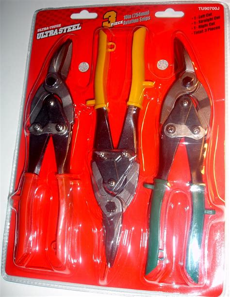 Aviation Snips 3pc Ultra Steel Nippers And Snips