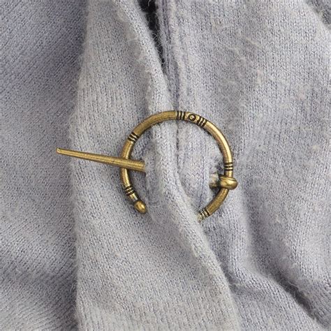 Penannular Brooch Cloak Pin Scarf Shawl Pins Fibula Primitive