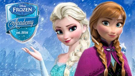 Disney Princess Academy Frozen Queen Elsa And Princess Anna Ice Skating