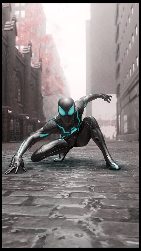 Spider Man Stealth Big Time Suit Spider Man Ps4 Minec