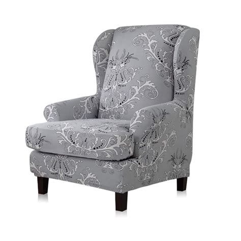 This armchair has wooden elegant kickstands. Chair Slip Cover Patterns | Free Patterns