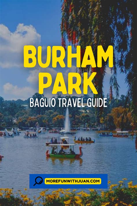 Baguio City Guide Burnham Park Facts And Activities Its More Fun