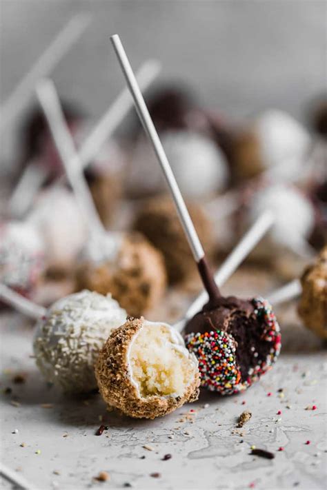 Using leftover cake to make cake pops is the best!! Cake Pop Recipe Using Cake Pop Mold - How To Make Cake ...