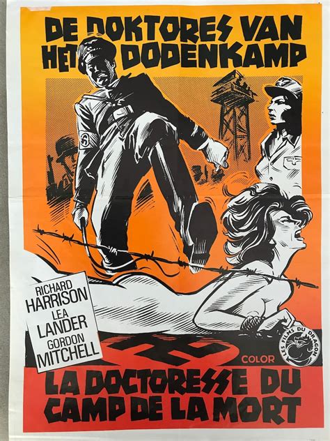 1977 Sexploitation Film Movie Poster La Doctoresse Du Camp De Etsy