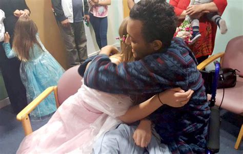 The Emotional Moment Terminally Ill Teenager Marries His School Sweetheart Just Days Before He