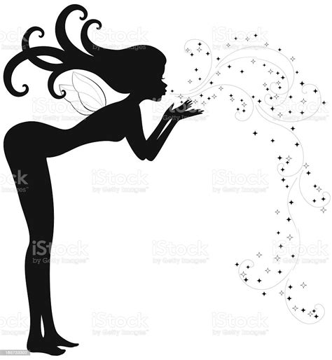 Fairy Blowing Magic Pixie Dust Stock Vector Art And More Images Of Animal