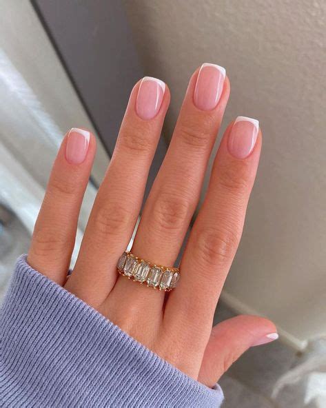 21 Short French Tip Nails Ideas French Tip Nails Nails Short French